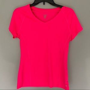 Champion hot pink athletic workout top